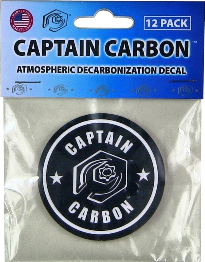 Captain Carbon™ Logo Decal